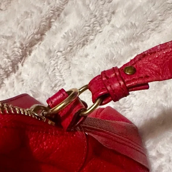 Chloe Paraty Red Leather Handbag - Picture 12 of 16